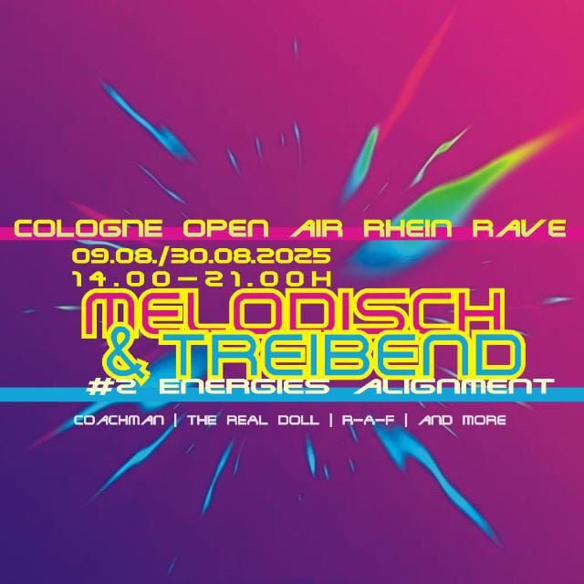 Kanal WhatsApp melodisch & treibend (Rave Events)